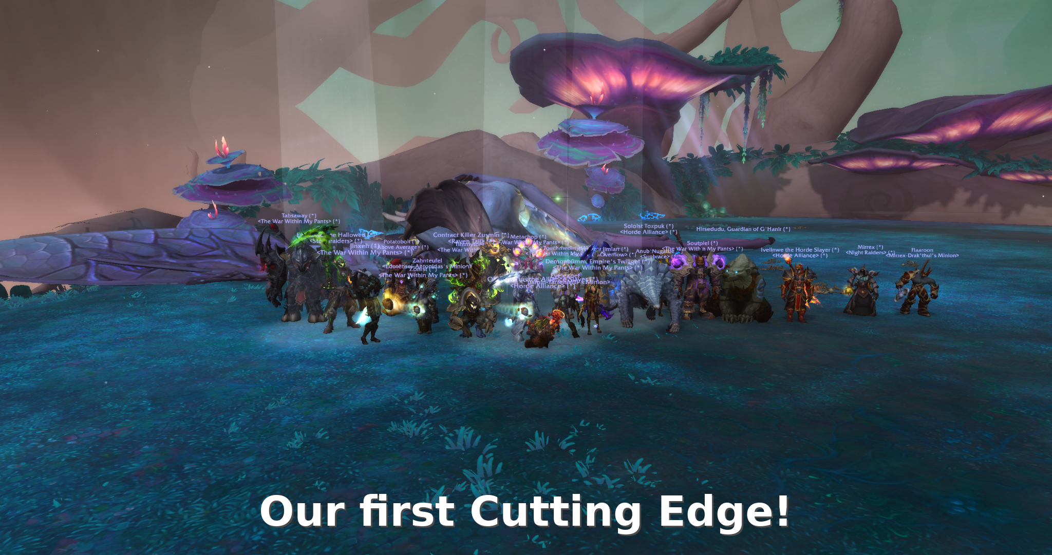 Our first Cutting Edge